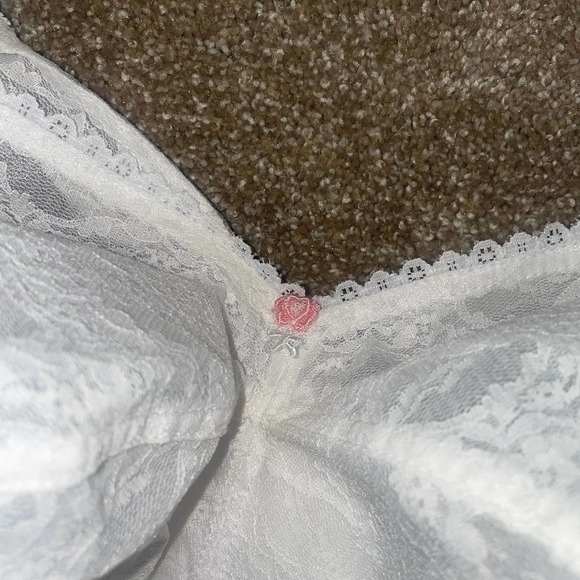 Ardyss ANGEL BRA SHAPERS SUPPORTS-FIRMS LIFTS THE BREAST lacey White lace - Picture 10 of 11